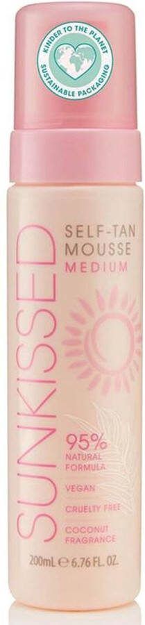 Sun Kissed Sunkissed Self Tan Mousse Zelfbruiner Medium 200 ml