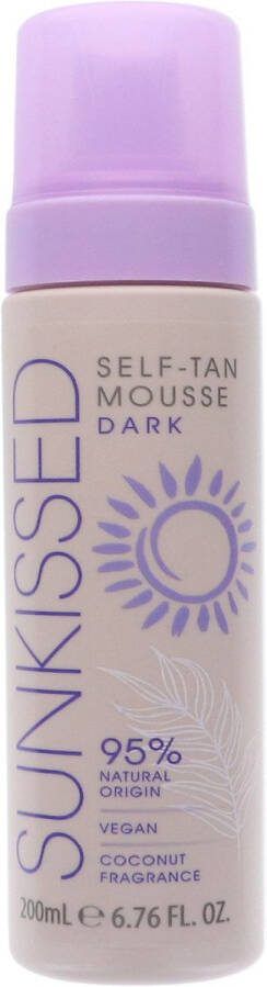 Sun Kissed Voordeelverpakking van 2 x Sunkissed Self Tan Mousse 200ml Dark