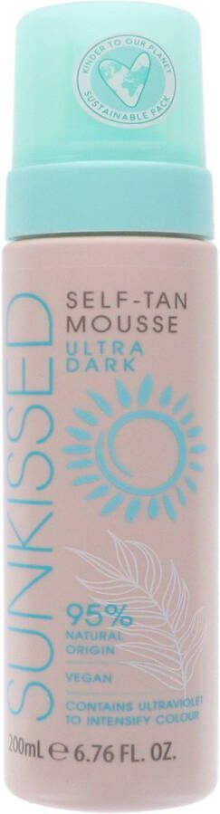 Sun Kissed Voordeelverpakking van 3 x Sunkissed Self Tan Mousse 200ml Ultra Dark