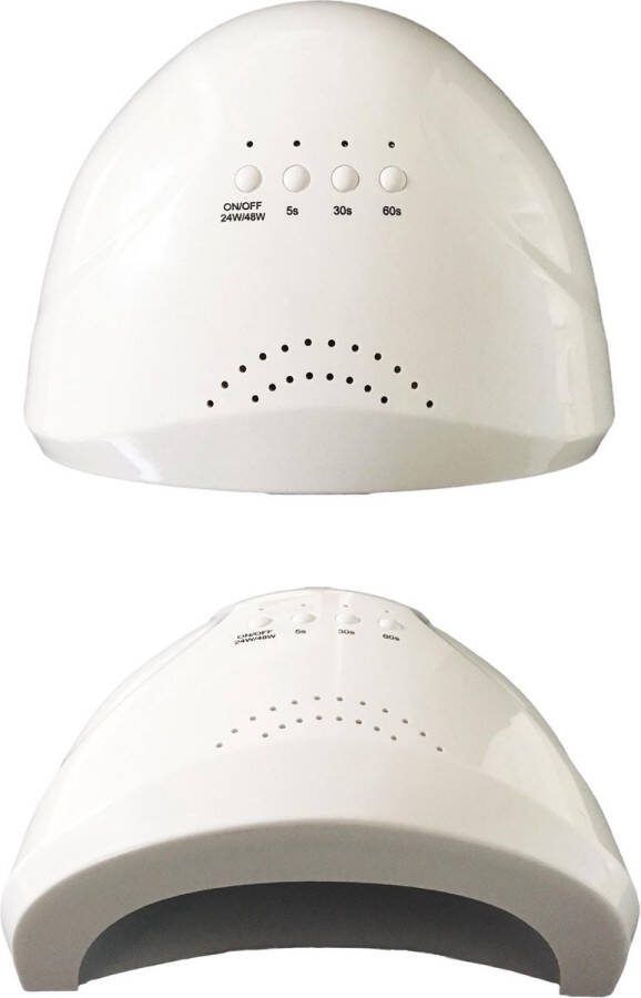SUN UV Professionele nageldroger LED nagellamp 24 48 Watt Wit
