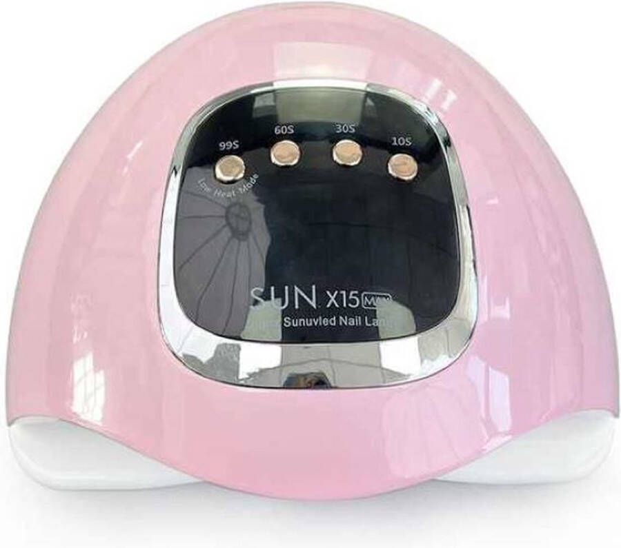 Sun X15 MAX LED lamp 280 Watt nagel LED lamp Nagellamp UV nagellamp Nageldroger roze
