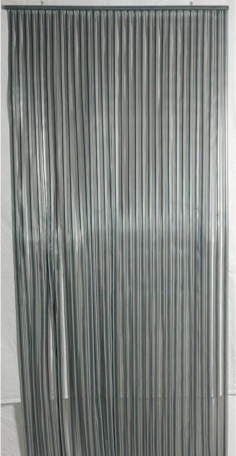 Lesli Living vliegengordijn pvc antraciet grijs 90x220 cm