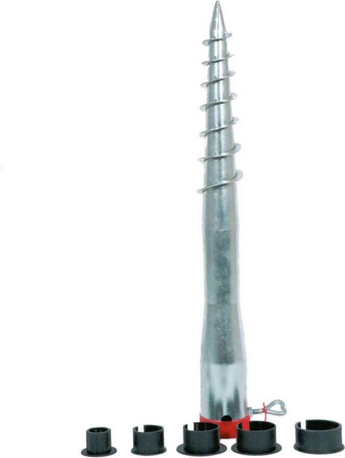 Merkloos Sans marque parasol grondpen verzinkt extra stabiel