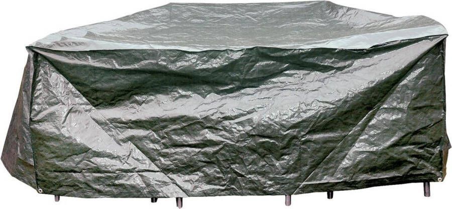 Sunburst Lesliliving Zitgroep beschermhoes Ø200x80cm Grijs beschermhoes voor tuinset