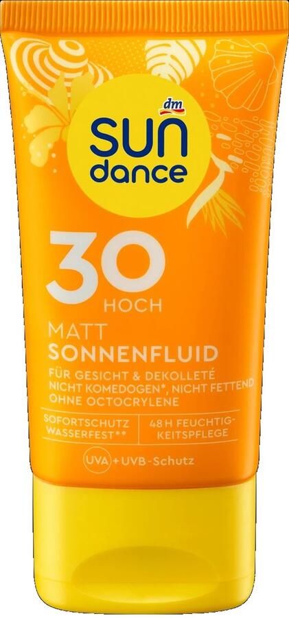 SUNDANCE Zonnebrand gezicht & decolleté Matterende zonnebrandcreme SPF 30 50 ml
