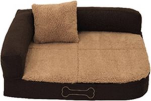 Sungarden Sun Garden Pallina Orthopedisch Hondenkussen 100x80x27 cm Bruin Beige