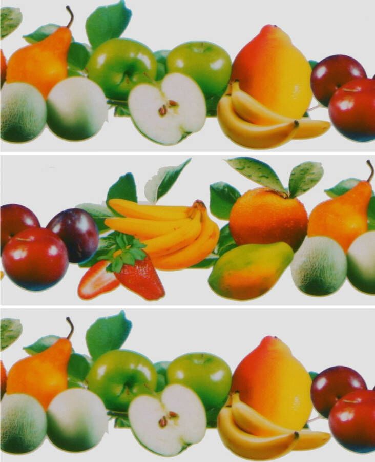 Sunnydays Fruitvliegjes val fruit raamstickers 6x stickers ongedierte bestrijding Ongediertevallen Ongediertebestrijding