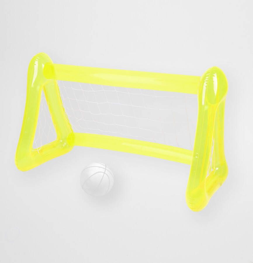 SunnyLife Inflatable Games Goallie met Bal Neon Citrus PVC Geel