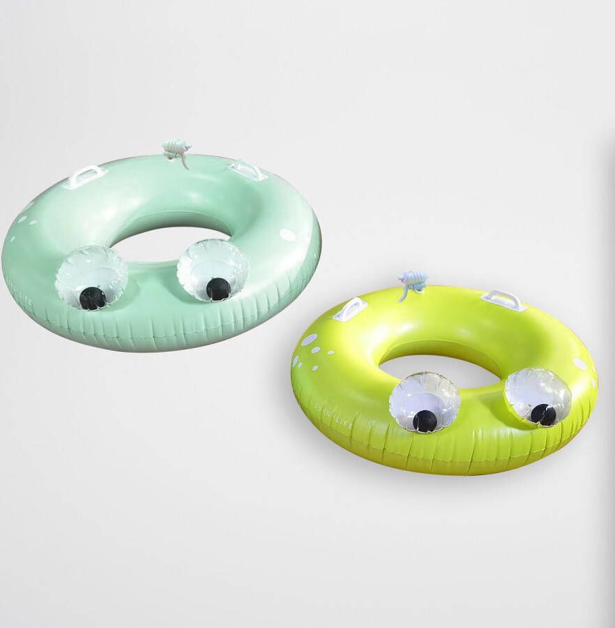 SunnyLife Kids Pool Floats Zwemband met Soakers Set van 2 Stuks Kunststof Geel