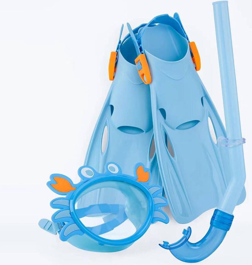 SunnyLife Kids Swimtime Snorkelset Sonny the Sea Creature Sea Small Kunststof Blauw
