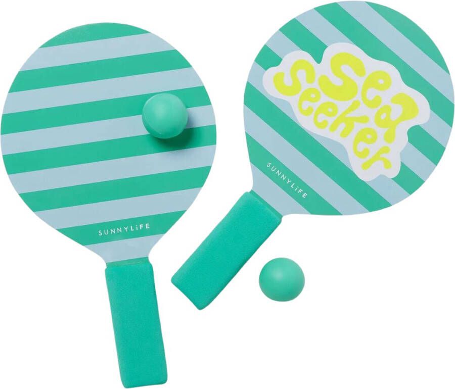 SunnyLife Mini Beachball Set Dip Dye Inclusief 2 balletjes Kids