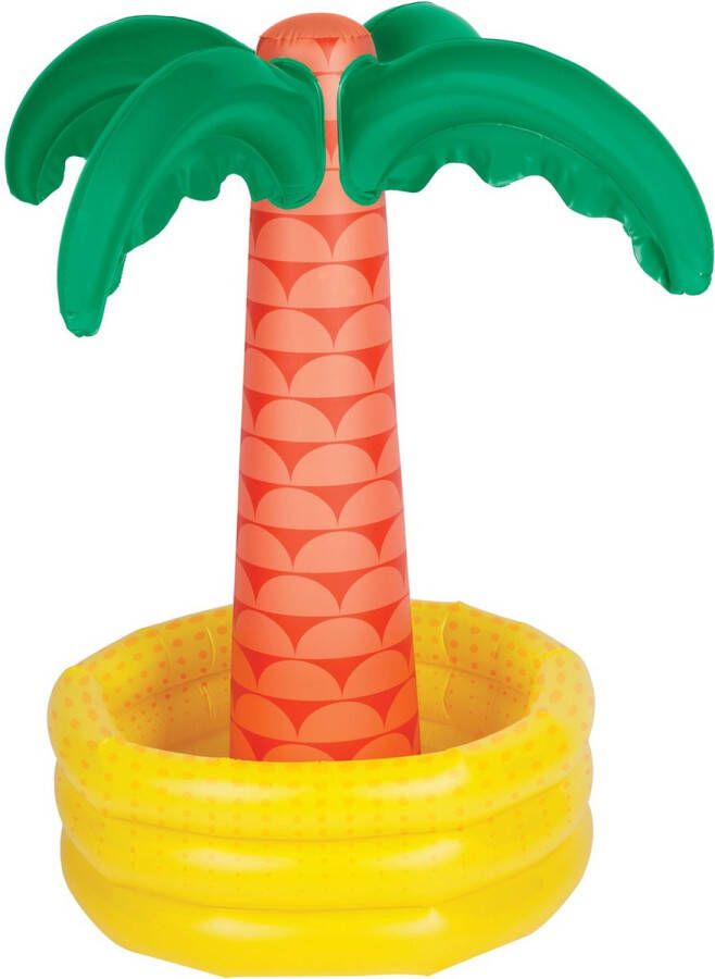 SunnyLife Pool Accessories Ijsemmer Opblaasbaar Tropisch Eiland PVC Multicolor