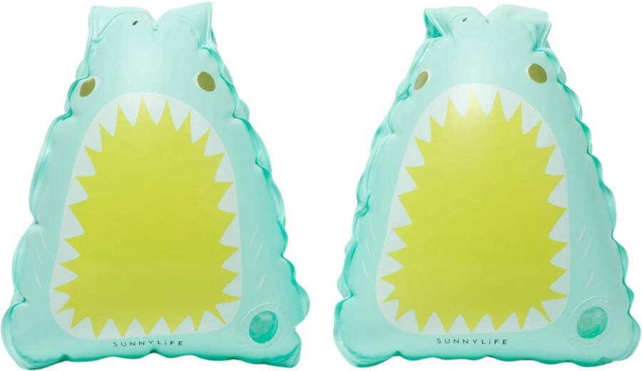 SunnyLife Salty the Shark Zwembandjes 3 6jr. 18 x 15 x 18cm max 25kg