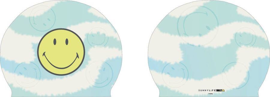SunnyLife Smiley Badmuts Siliconen Blauw