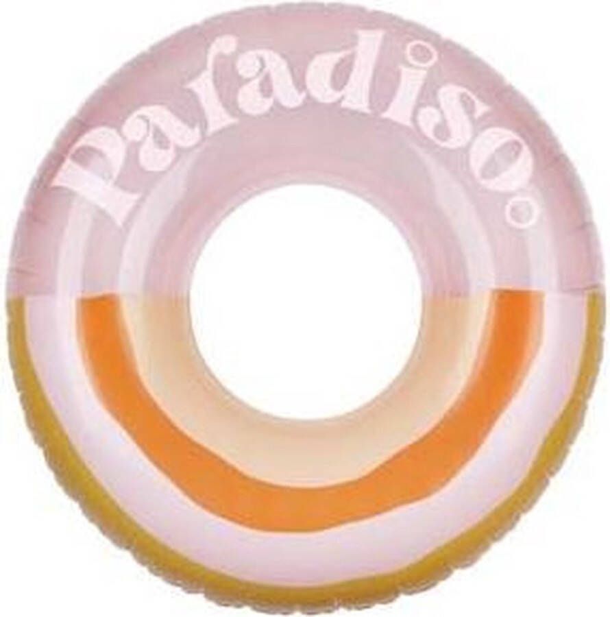 SunnyLife Zwemband Paradiso Zwemring Opblaasbaar 110 x 110 x 35cm Multicolor