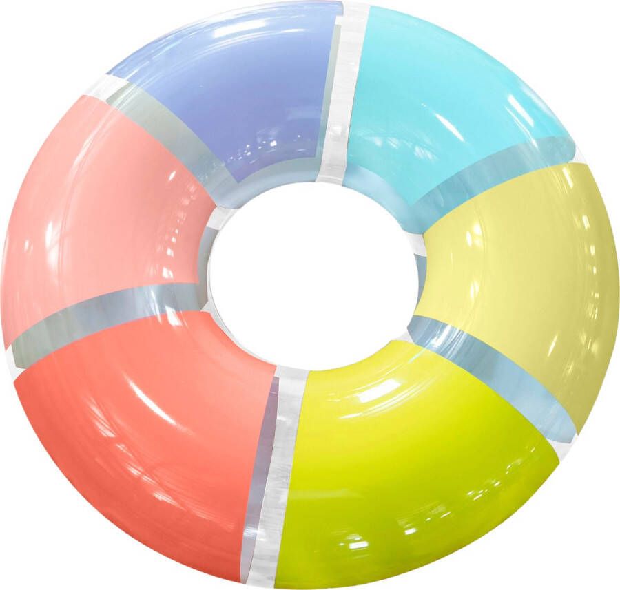 SunnyLife Zwemband Zwemring Opblaasbaar Rainbow Gloss ∅ 110cm