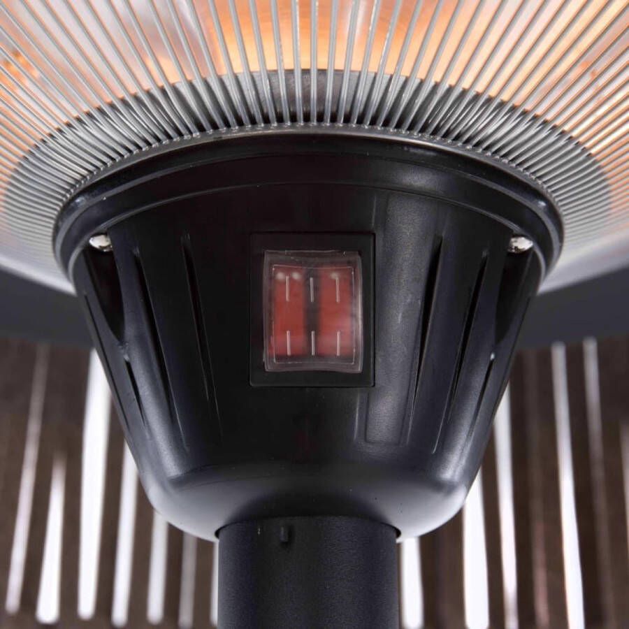 Sunred – Artix Corda Bright lijn Bruin Staand model Terrasverwarmer Infraroodstraling 2100 W – ECO 3 standen – Olefin hoofd Elektrische heater