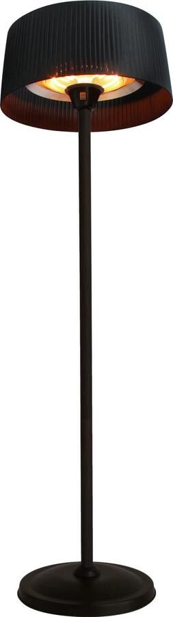 Sunred – Artix Bright lijn Zwart Staand model Terrasverwarmer Infraroodstraling 2100 W – ECO 3 standen Elektrische heater - Foto 2