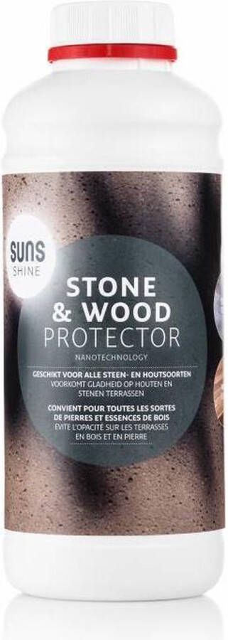 SUNS tuinmeubelen Steen- en hout Beschermer | 1000 ML | SUNS shine
