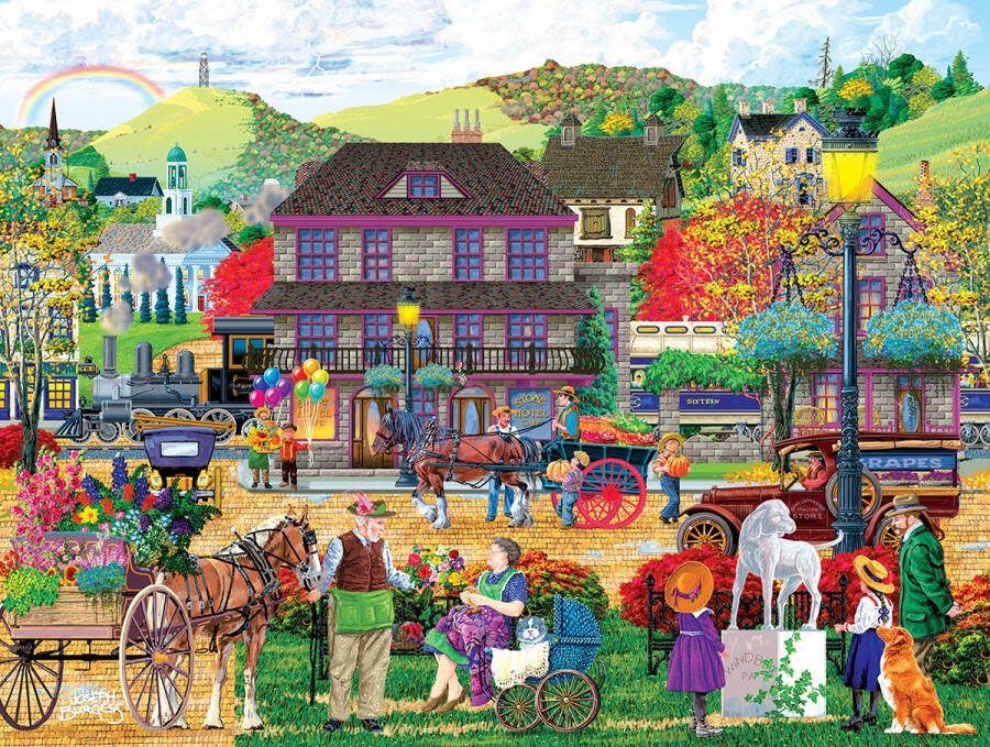 Sunsout legpuzzel 300 XXL met grote stukken Lee's Stone Hotel