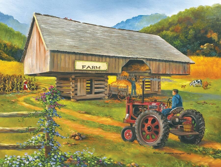 Sunsout legpuzzel 300 XXL met grote stukken Cantilever Farm