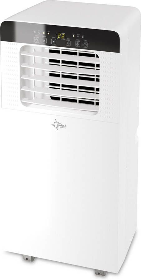 Suntec Wellness SUNTEC Motion 2.0 Eco R290 Mobiele lokale airconditioner Airco voor ruimten tot 25 m² Luchtafvoerslang Koeler & ontvochtiger met ecologisch koelmiddel 7.000 BTU h Voor huis & kantoor
