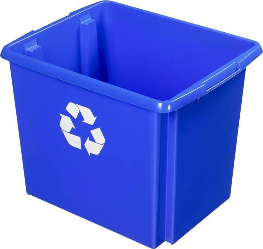 Sunware Nesta eco Opbergbox voor afvalscheidingssysteem 45L blauw