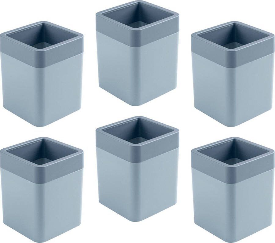 Sunware Sigma Home organiser 0 6L blauw Set van 6