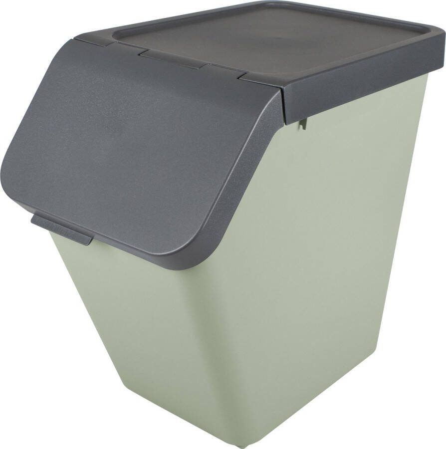 Sunware Sigma home sorteer unit 40L groen met deksel
