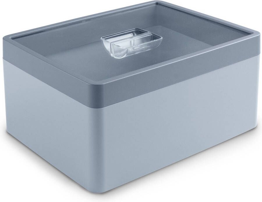 Sunware Sigma home Dry food container 3 liter blue grey dark blue OP=OP