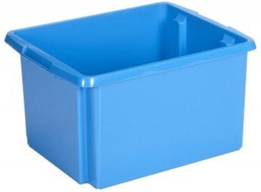 Sunware Stapelbox Nesta 32 Liter | Blauw | Zonder deksel