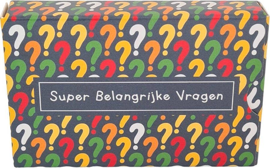 Super Belangrijke Vragen Kaartspel voor Kinderen Gesprekskaarten Conversatiekaarten Gespreksstarter Vragenspel Gezinsspel