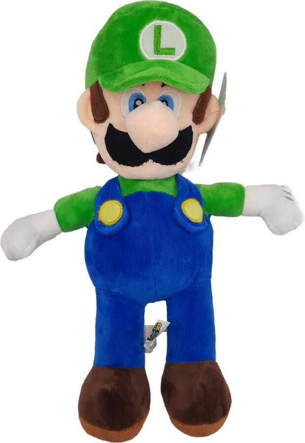 Super Mario Nintendo Luigi Knuffel Pluche Speelgoed 31 cm