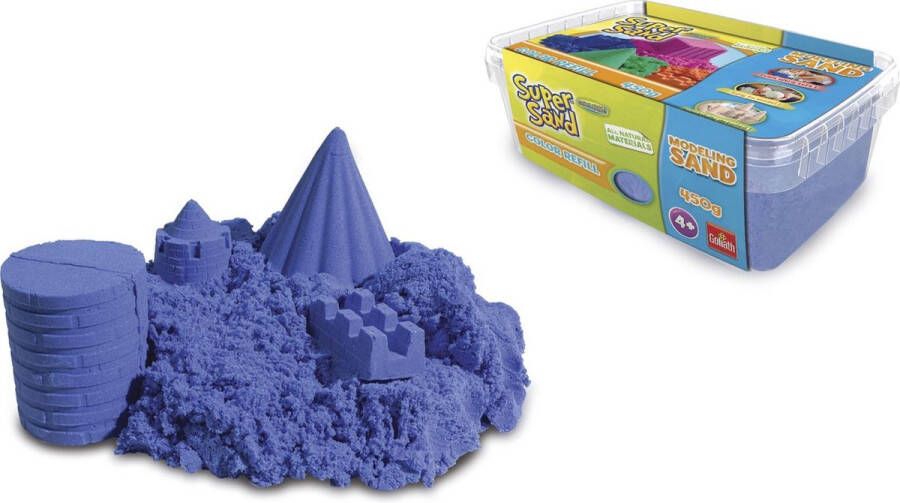 Goliath Super Sand speelzand blauw 450 gram