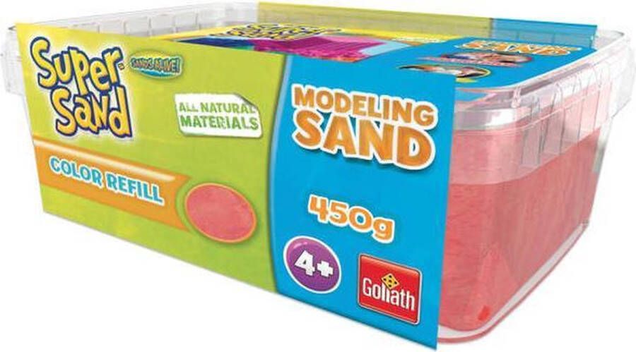 Goliath Super Sand Speelzand Rood 450 Gram