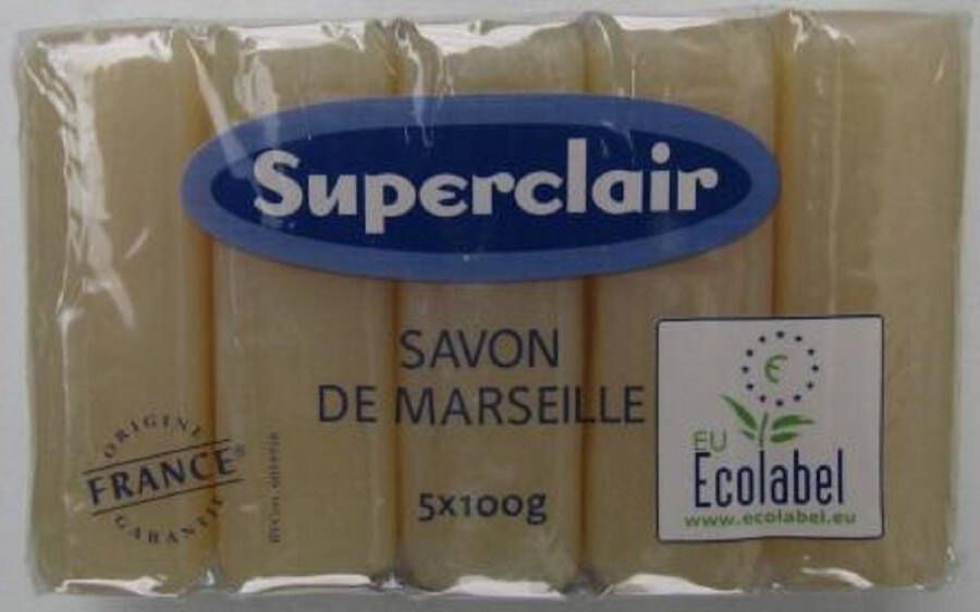 Superclair Marseille Handzeep Zeeptablet 10 x 100 gram