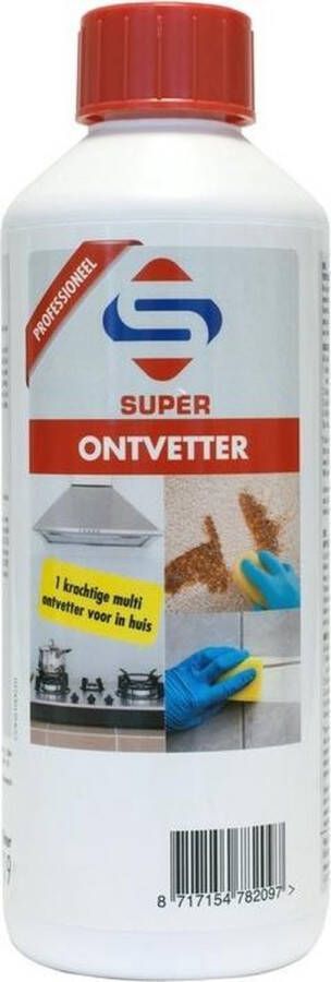 Supercleaners Reiniger Super Ontvetter voor gehele reiniging binnen en buitenshuis