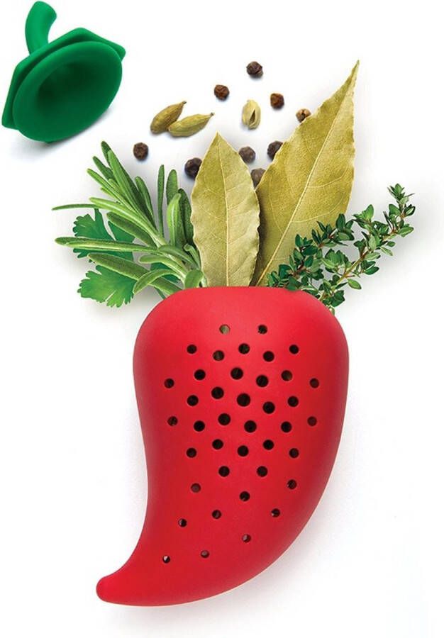 Superdealer Filter Voor Kruiden I Kruideninfuser I Thee Ei i thee Zeef I Paprika