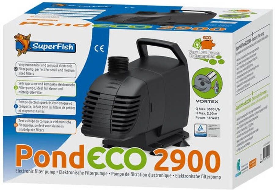 SuperFish VIJVERPOMP POND ECO 2900-14 W