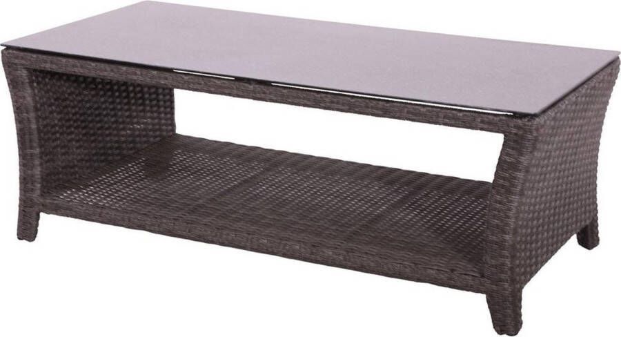 Sunburst Supper Club tuintafel Soho 120 x 60 cm coal