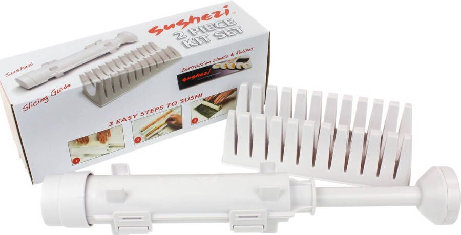 Sushezi Sushi Maker Sushi Bazooka Wit 2 delig