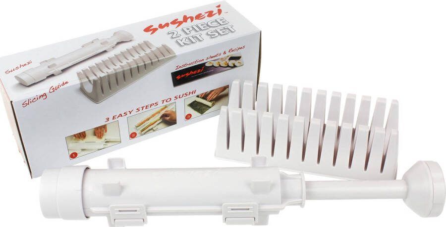 Sushezi Sushi Maker Sushi Bazooka Wit 2 delig