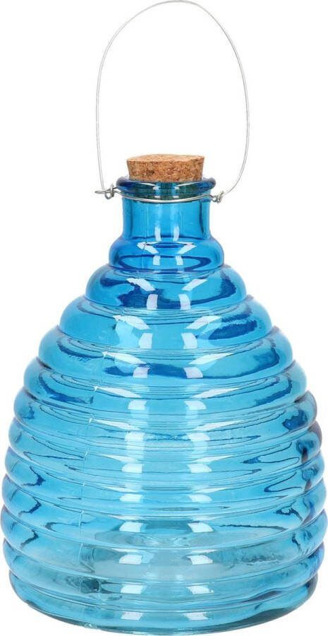 Svenska Living Wespenvanger wespenval blauw van glas 21 cm Ongediertevallen Ongediertebestrijding
