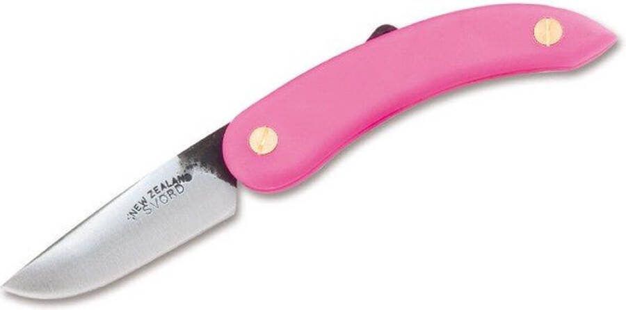 Svord Svörd Peasant Knife 21.5 Cm Opvouwbaar Zakmes Pink Zakmes Inklapbaar Mes