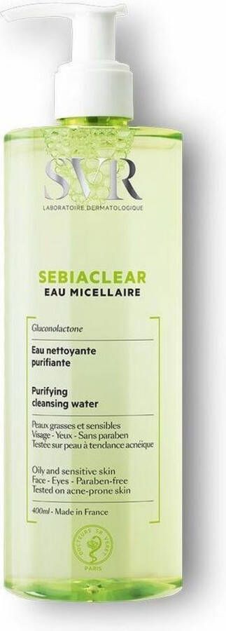 SVR Micellair Water Sebiaclear Laboratoire Dermatologique (400 ml)