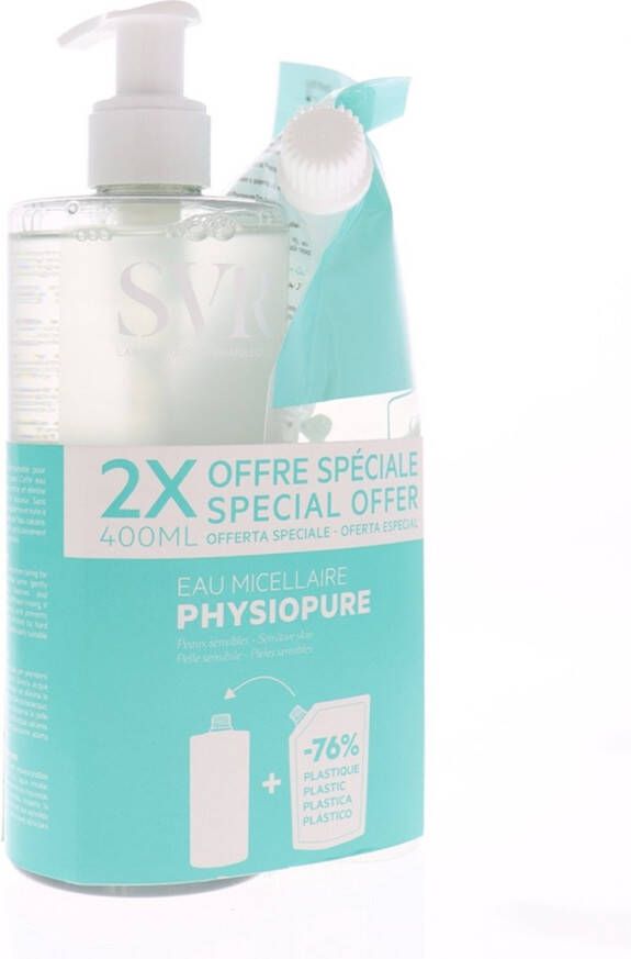 SVR Vloeibaar Physiopure Micellar Water + Refill