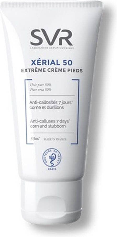 SVR Vochtinbrengende Voetcrème Xerial 50 Extreme Urea (50 ml)