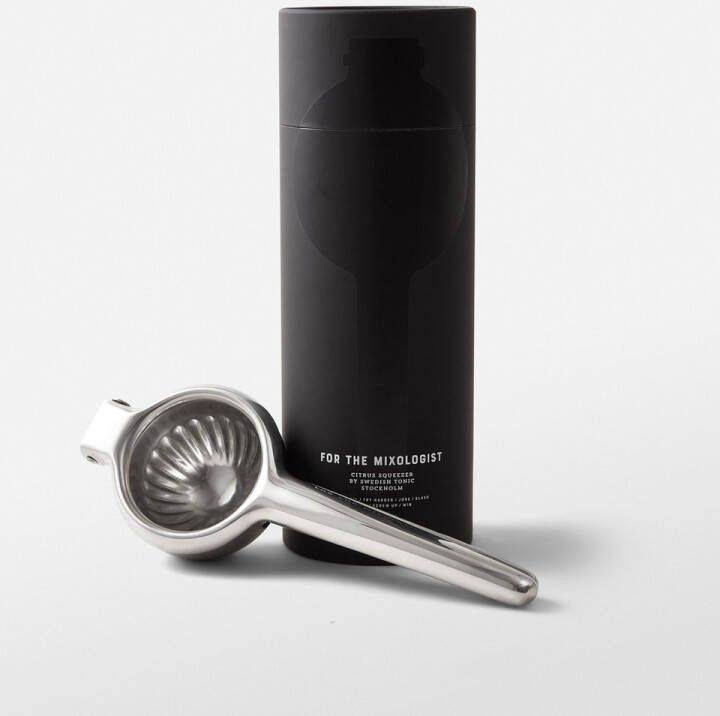 Swedish Tonic For The Mixologist Citruspers Citroenknijper RVS Zwart