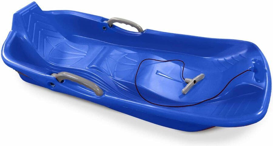 Sweeek 2-persoons slee met remmen touw en handvat