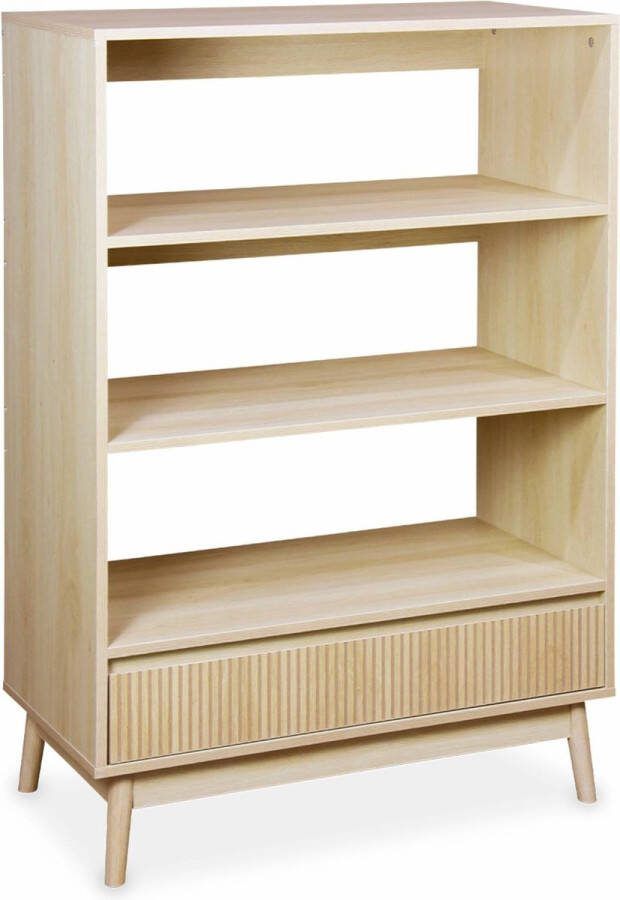 Sweeek Boekenkast L 80 x B 39 5 x H 120cm
